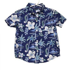 Janie & Jack Floral Boy's Shirt Size 18-24 Months